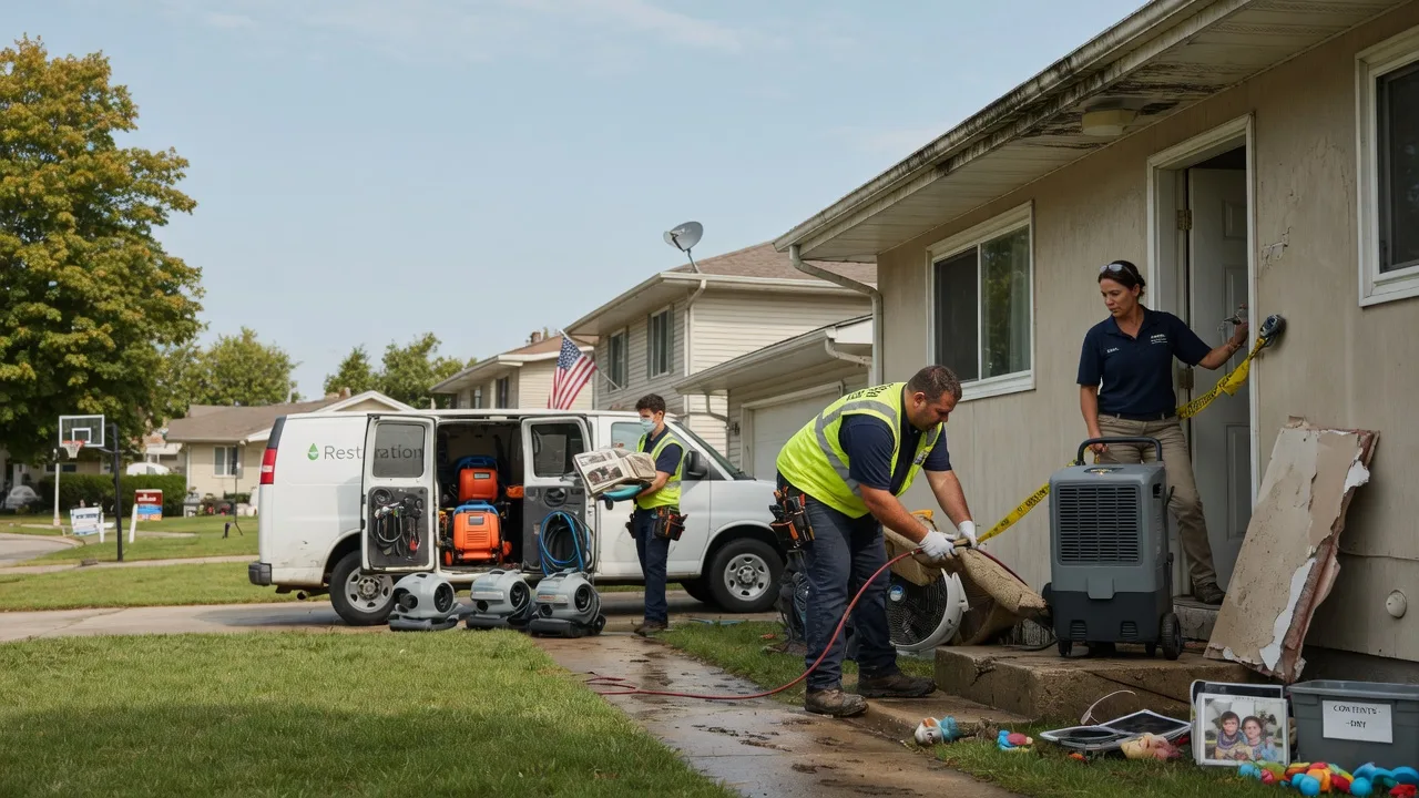 Water Damage Restoration in West Alton, MO near me